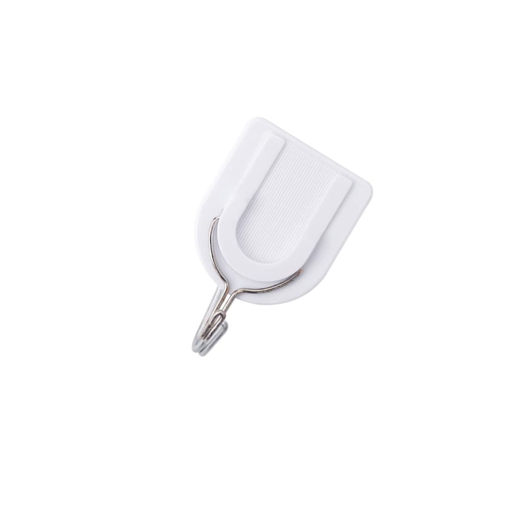 WOVEBIUS Adhesive Wall Hanger Bathroom Kitchen Sticky Wall Hook Home Hat Clothes Towel Robe Holder