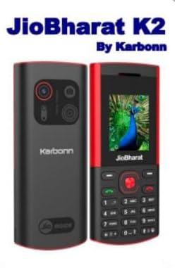 Image of Jio Bharat Karbonn K2 Locked with Jio Only - Black Red