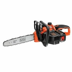 Black & Decker GKC3630L20-QW Li Ion Accu Kettingzaag, 36 V, Met Accu En Oplader, Zaaglengte 30 cm, Zwart/Oranje