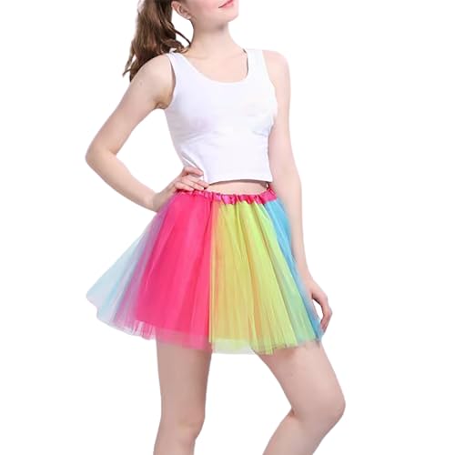 Jupe costume tutu couleurs bonbon femme vêtement festif et déguisement 2026