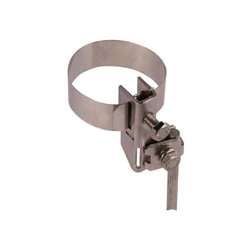 Dehn-BRS 540103 27.89 AK1 X 10 2 x 6,8 V2 A – Klemmen (Rohrschelle, Edelstahl, Edelstahl)