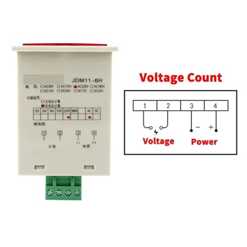 Compteur électronique JDM11-6H à haute précision multi-tension - 4