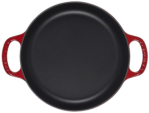 Image of Le Creuset Enameled Cast Iron Signature Everyday Pan, 11 inch, Cerise