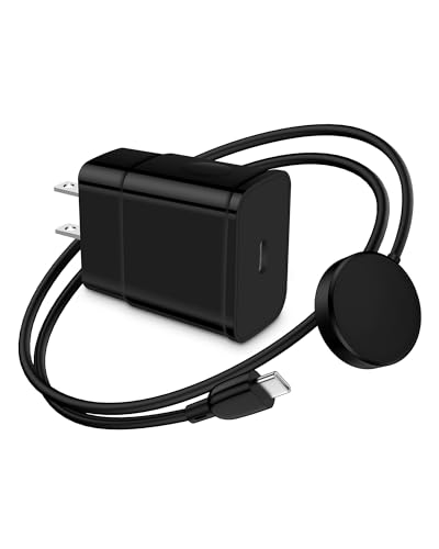 Image of Magnetic Samsung Watch Charger Fast Charging Cable with 25W USB C Block | for Samsung Galaxy Watch Charger for Samsung Watch 8 /8 Classic /Ultra /FE /7 /6 /6 Classic /5 /5 Pro /4 /4 Classic /3 /Active 2 /1