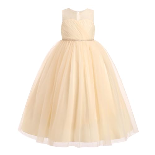 IWEMEK Blumenm�dchenkleider M�dchen �rmellos Hochzeit...