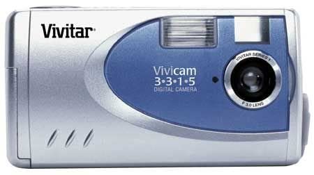 Vivitar ViviCam 3315 Compact 1.3MP 2X Zoom Digital Camera