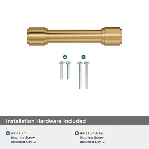 Amerock Faircrest 3 inch (76mm) Center-to-Center Champagne Bronze Cabinet Pull, BP37462CZ by Amerock - Image 4