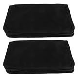 ULTECHNOVO 2 Stück Handschuhfach Dokumentenhalter aus Wasserdichtem Oxford- Multifunktionaler Organizer für Kfz-registrierung und Versicherungskarten Kompakte Aufbewahrungstasche für