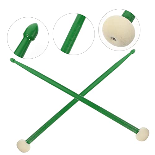 Baquetas para batería con punta doble de nylon miniatura 3
