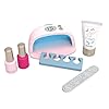 Smoby Toys – My Beauty Nail Studio (6 Pieces) – Manicure Set for Children from 3 Years with Light & Sound Effect