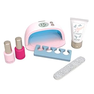 Smoby Toys – My Beauty Nail Studio (6 Pieces) – Manicure Set for Children from 3 Years with Light & Sound Effect