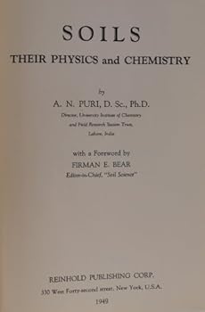 Hardcover SOILS Their physics and chemistry Book
