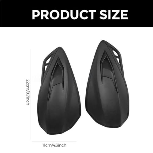 Protège mains guidon antichoc avec coque de sécurité moto