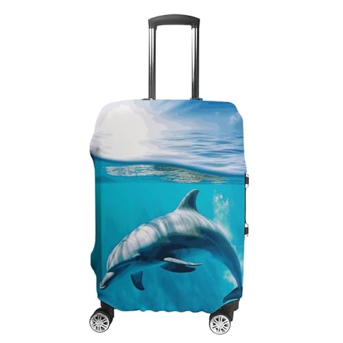 Housse de bagage dauphin pour valise XL 48-81 cm lavable
