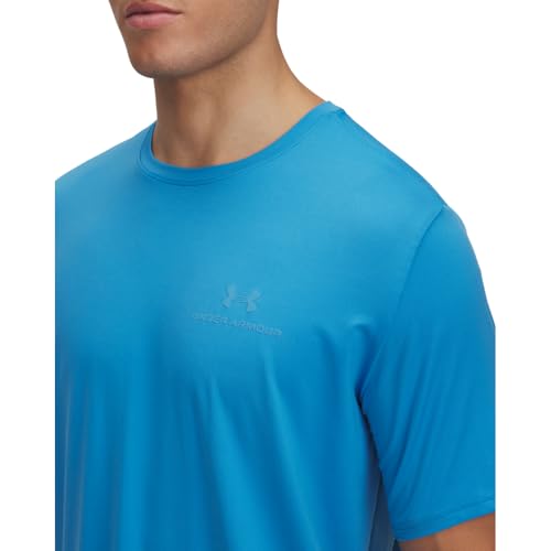 Under Armour Men's Vanish Energy Short Sleeve T Shirt, (452) Ether Blue / / Ether Blue, X-Small by Under Armour - Used condition - Image 3