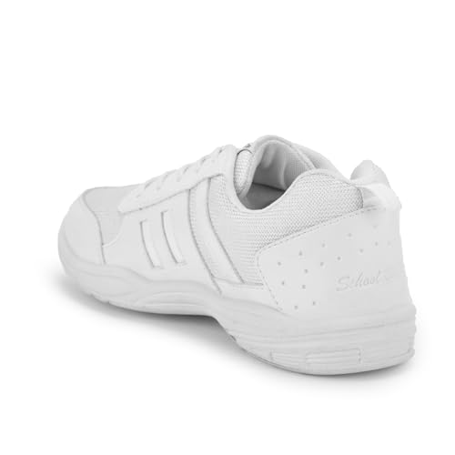 Image of SCHOOL BIRDS Kids Lightweight Comfortable Lace-Up School Sneakers