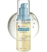 [Organic Ground] SQUSQU Oil 50ml(1.69 fl oz.) / Squalne, Jojoba Seed Oil, Almond Oil, Chia Seed O...