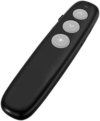 Micvista MicV02 Wireless Presenter Remote 2.4GHz Presentation USB Control PowerPoint PPT Clicker for School or Office