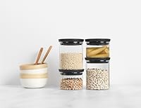 Algopix Similar Product 9 - Brabantia Stackable Glass Food Storage