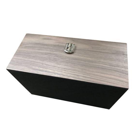 Caja Nogal Deluxe - Tamaño descriptivo Grande