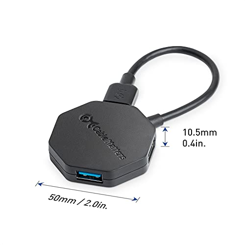 Cable Matters Ultra Mini 4 Port Usb Hub (Usb 3.0 Hub, Usb 3 Hub) #TOP1