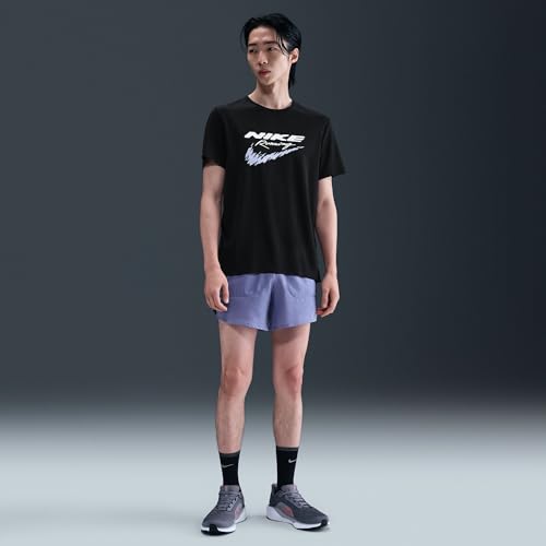 Image of Nike Mens Rn Enrgy Miler Dri Fit Uv Running Top