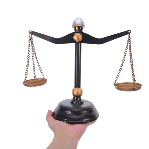 Balance de table rétro en métal cadeau idéal pour décoration de bureau rustique