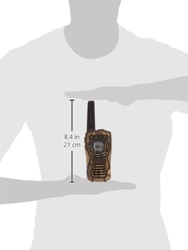 Image of Cobra ACXT1035R FLT CAMO Waterproof Walkie Talkies - Rechargeable, Floats, 22 Channels, Long Range 37-Mile Two-Way Radio Set (2-Pack)