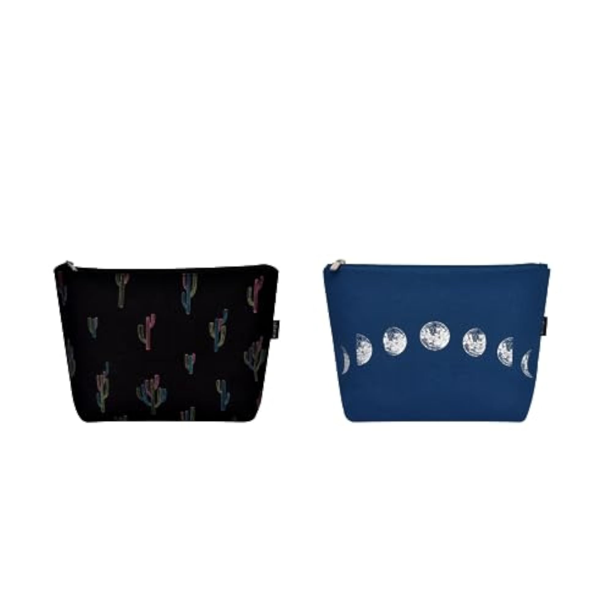 Ecoright Makeup Pouch for Girls, Canvas Cosmetic Storage