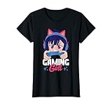 Anime Gamer Juegos Manga Chica Camiseta