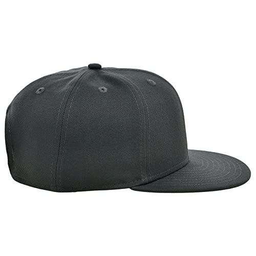 Image of Lids Blank Dime Adjustable Snapback Hat