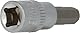 BRILLIANT TOOLS BT020823 1/4 Innensechskant Bit-Stecknuss, 6 mm [Powered by KS TOOLS]