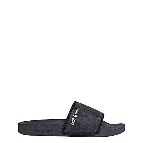 adidas Mens Adilette Slide Casual Sandals Casual - Grey