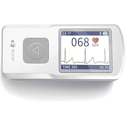 EMAY Portable ECG Monitor with Data Storage Cover