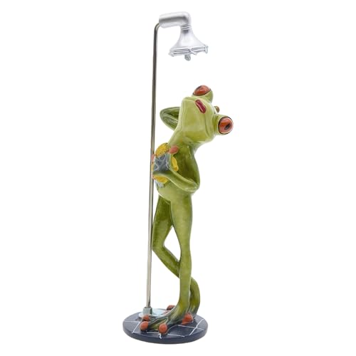 Figurine grenouille résine extérieure et intérieur sculpture animale - 8