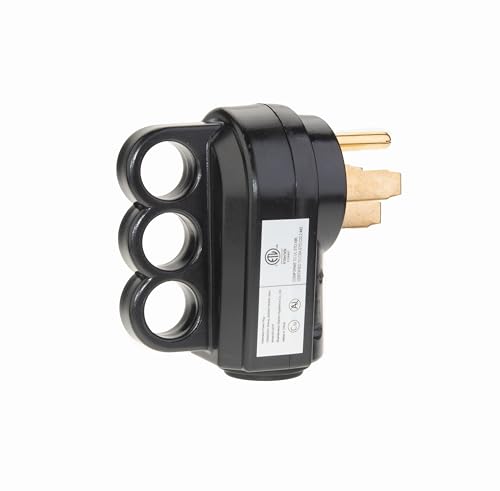 Plutreas 50 AMP Male RV Replacement Plug with Handle