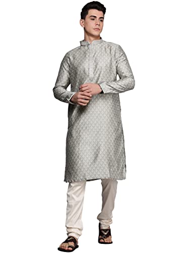 Image of Manyavar Men's Viscose Blend Kurta Set (2pcs)
