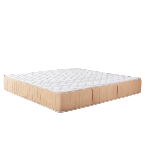Image of Repose Eyelidz Pocketed Spring Mattress Single Size (75x42x6 Inches), Individually Wrapped Coils for Motion Isolation, Targeted Pressure Relief, Edge Support & Breathable Fabric, 12 Years Warranty