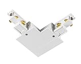 SLV L-Verbinder für S-TRACK 3-Phasen-System/Erde links, weiß, dimmbar