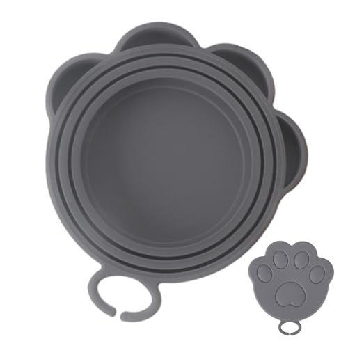 Tapas Para Latas De Cerveza - Tapas De Silicona Con Forma De Huella De Gato Para Tazas Y Jarras Herméticas,Cubiertas Herméticas Antifugas, Accesorios De Cocina Elásticos Para Tazones, Verduras Y Tazas