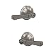 Schlage F51A PLY 626 Plymouth Knob Keyed Entry Lock, Satin Chrome