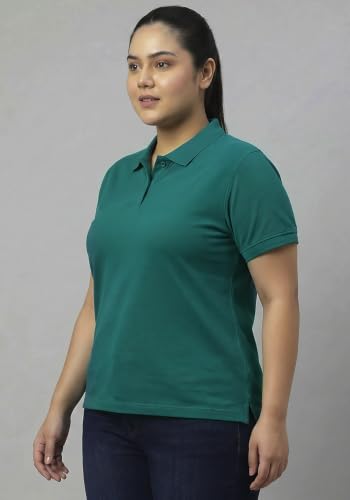 Image of Wear Your Opinion Womens Plus Size Polo Collar Neck T-Shirt Top