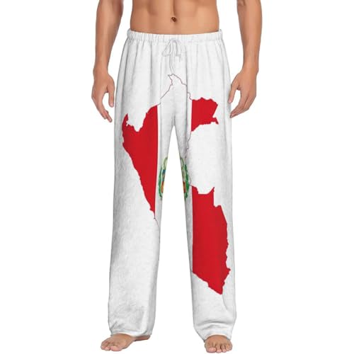 Pantalon de pyjama homme Pérou ample vêtement de nuit doux S-5XL