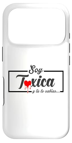 Soy La Toxica Spanish Badass Latina Chingona Couple Matching �X�}�z�P�[�X iPhone 17 Pro �p