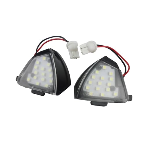 Luces LED debajo del espejo retrovisor para Golf GTI R32 luz de charco