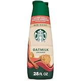 Starbucks Non-Dairy Brown Sugar Cinnamon Flavored Creamer, Oatmilk Coffee Creamer, Inspired By Brown Sugar Shaken Espresso 28 fl oz