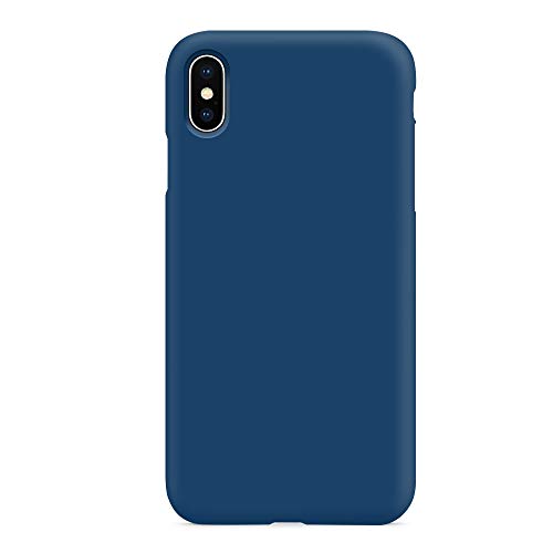 Surphy Silicone Case Compatible With Iphone Xs Max Case 6.5 Inches, Soft Liquid Silicone Shockproof Phone Case (With Microfiber Lining) Compatible With Xs Max (2018) 6.5 Inches (Blue Horizon) #TOP7