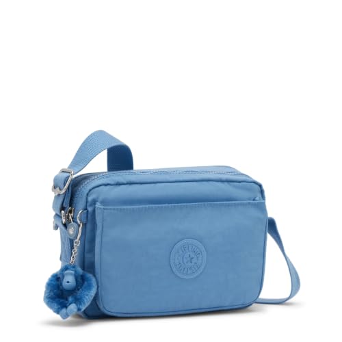 Image of Kipling Women's Abanu Medium Crossbody Bag, Lightweight, Adjustable Nylon Waist Pack with Multi-Compartment Zip Pockets