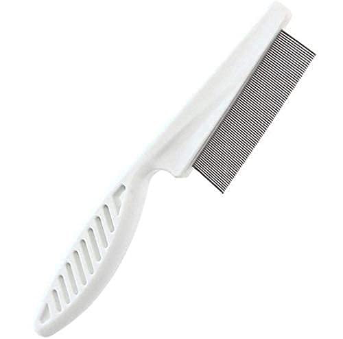 Woofy Flea Comb Pet Cat Dog Lice Comb Nit Remover Grooming Brush Tools to Treatment & Remove Fleas, Mites, Ticks, Dandruff Flakes - Stainless Steel Fine Teeth- Color May Vary (B09F2MN9KY) Amazon Price History, Amazon Price Tracker