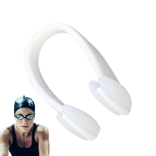Tapón nasal de natación, clips de nariz de silicona impermeables para piscina, equipo de entrenamiento de piscina para mujeres, hombres, adolescentes, niñas, adultos, jóvenes y niños